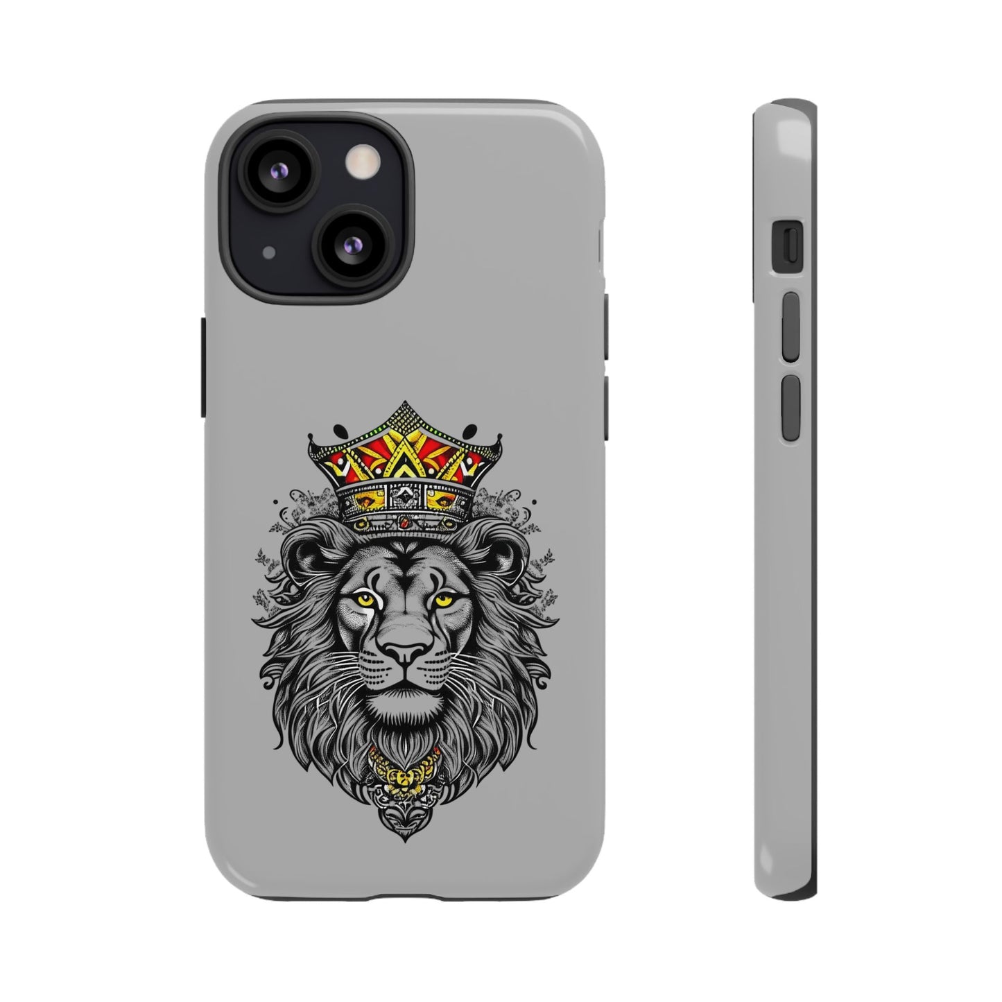 Lion King Phone Case - Tough Cases with Royal Crown Design