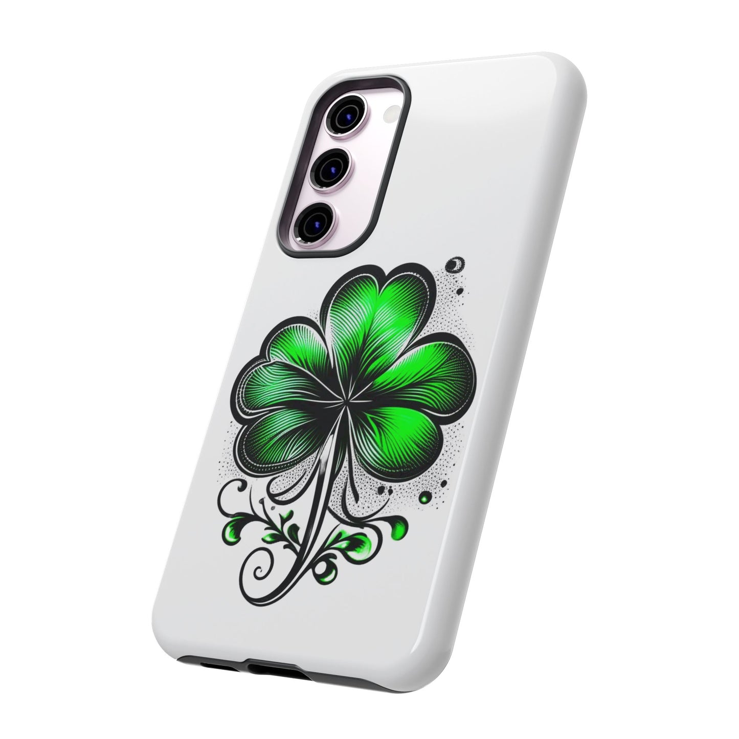 St. Patrick's Day Shamrock Phone Case - Tough & Stylish