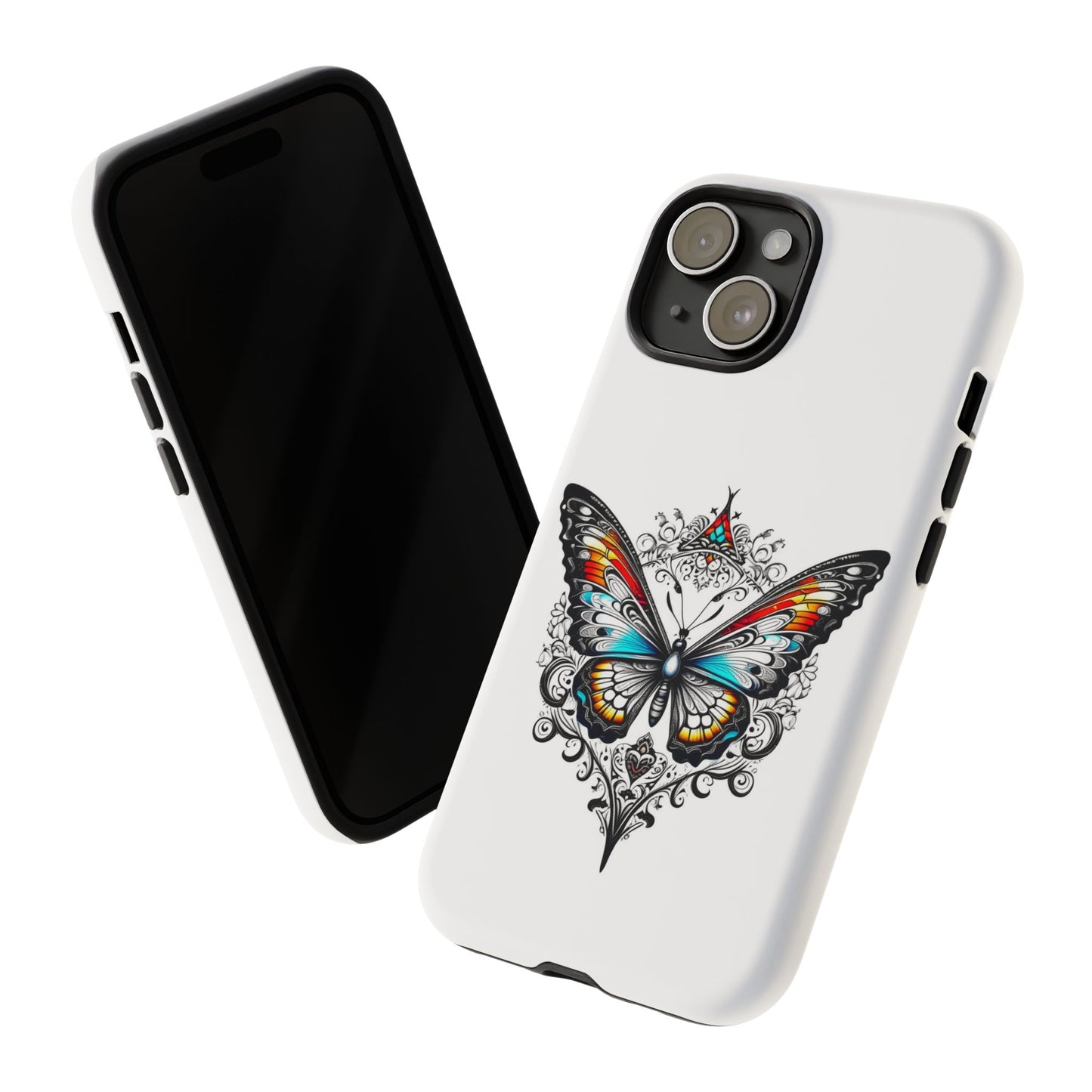 Butterfly Tough Case - Stylish Phone Protection