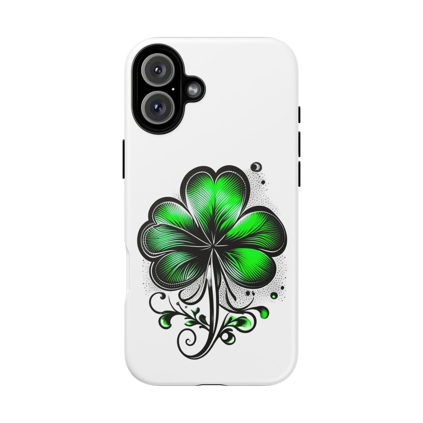 St. Patrick's Day Shamrock Phone Case - Tough & Stylish