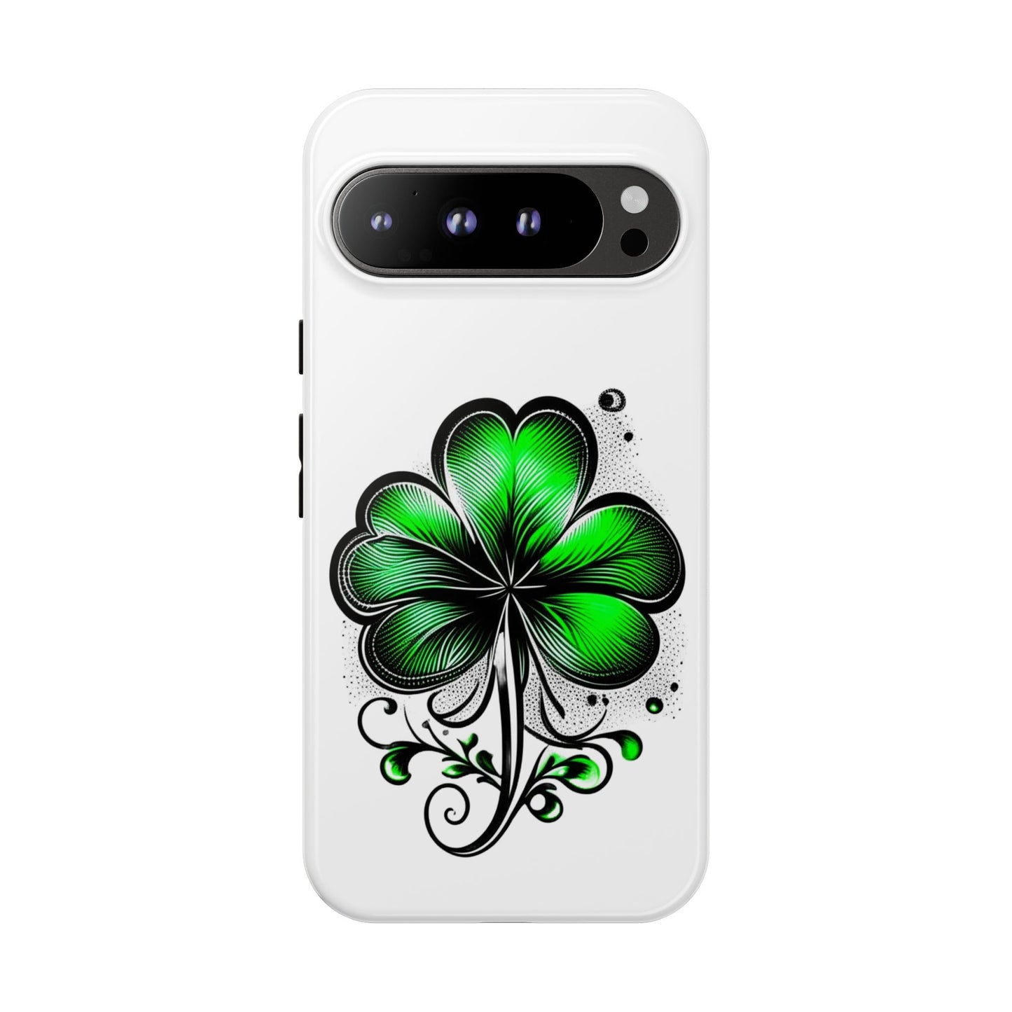 St. Patrick's Day Shamrock Phone Case - Tough & Stylish