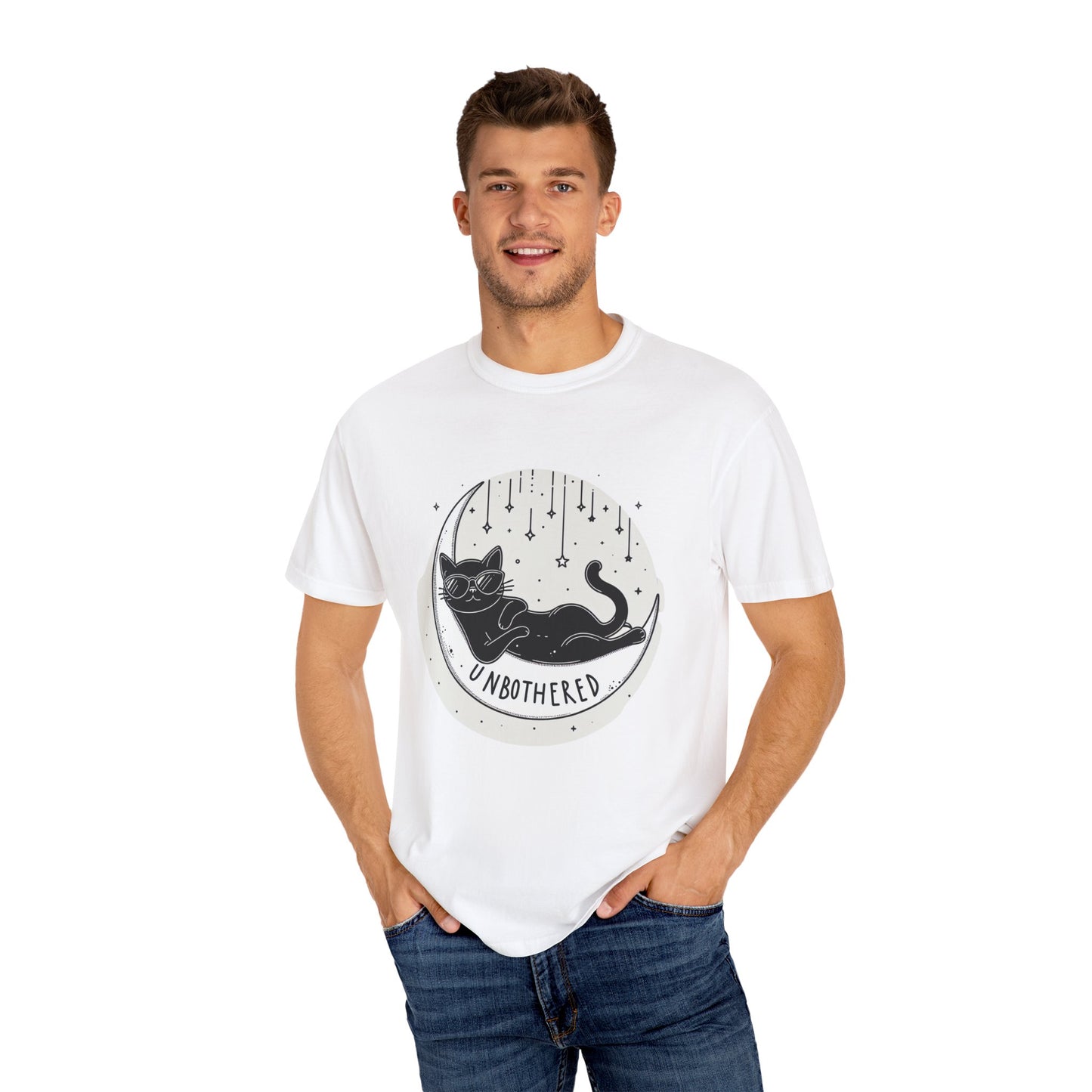 Unbothered Cat T-Shirt for Chill Vibes