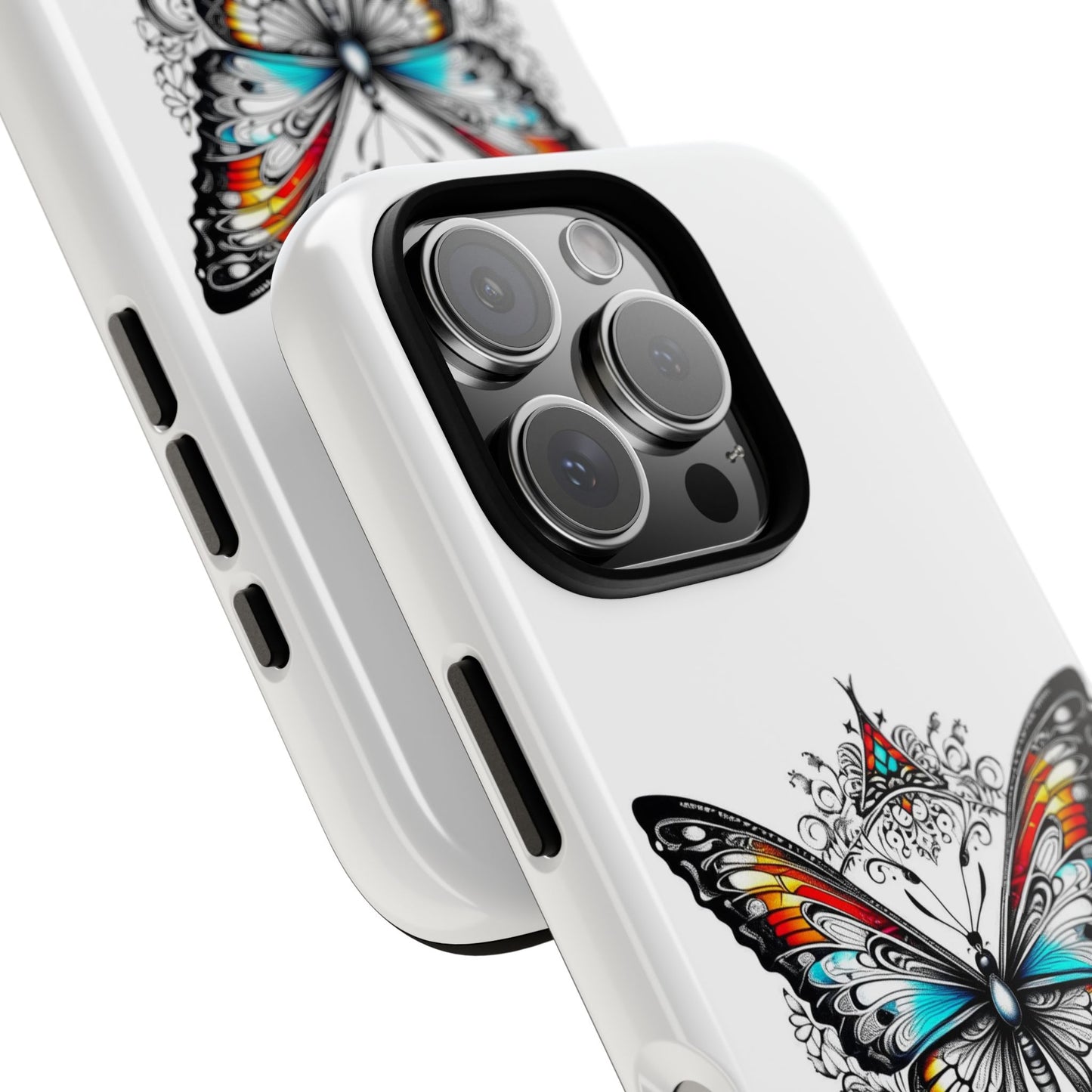 Butterfly Tough Case - Stylish Phone Protection