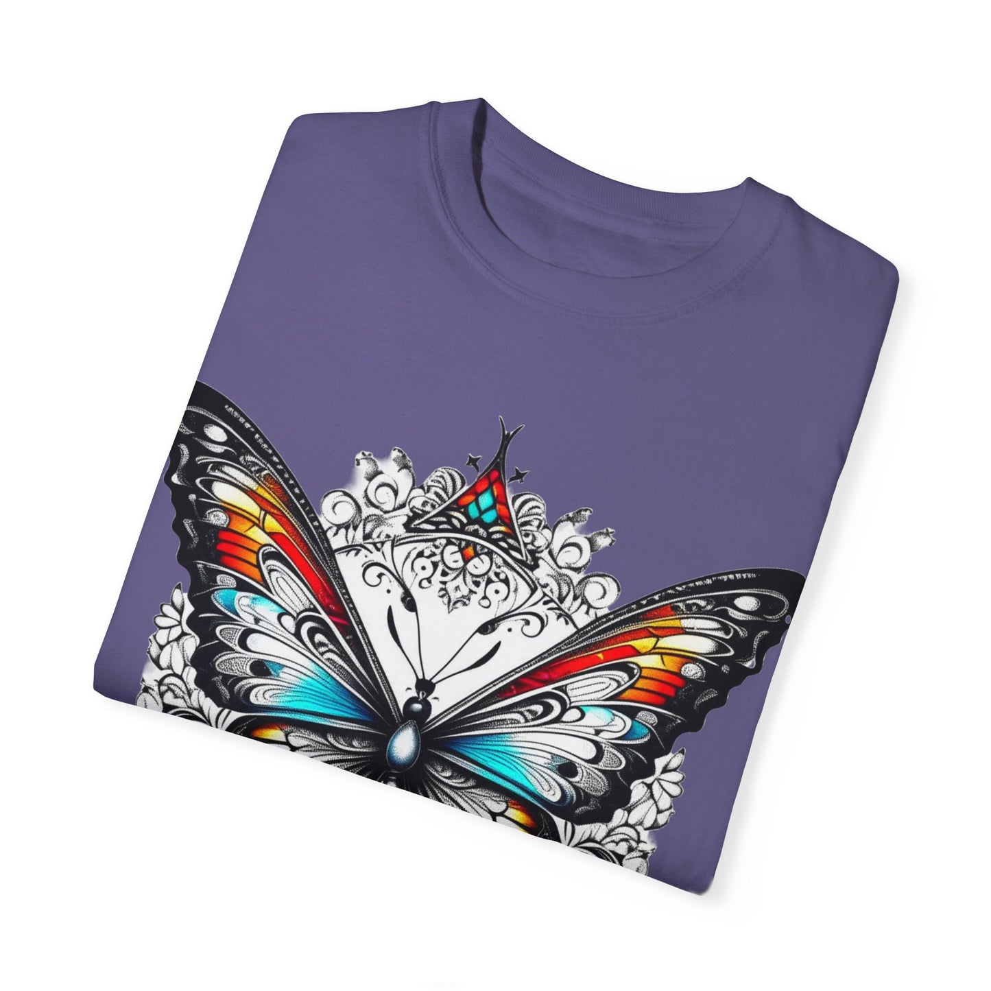 Colorful Butterfly Graphic Unisex T-Shirt - Perfect for Nature Lovers and Special Occasions