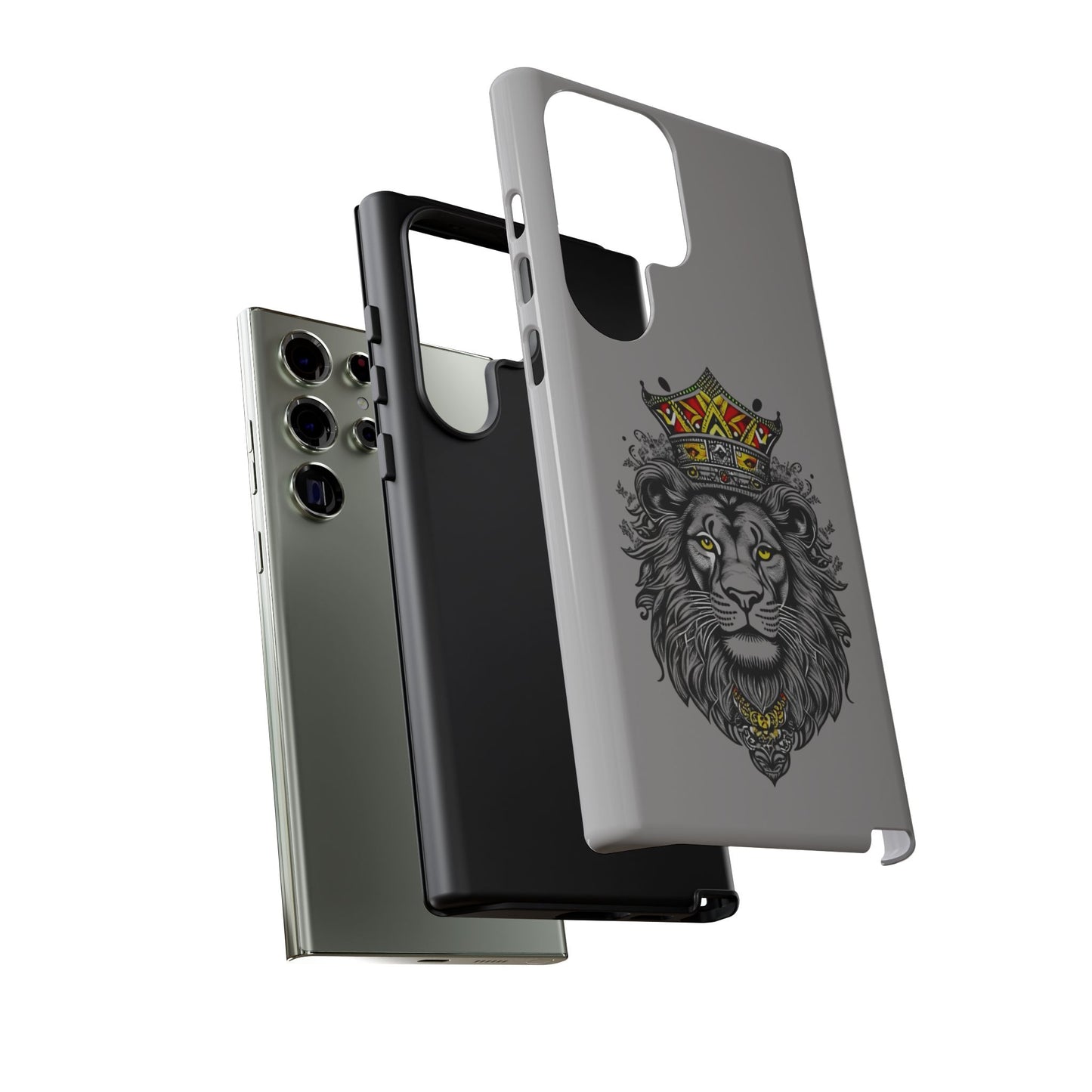 Lion King Phone Case - Tough Cases with Royal Crown Design