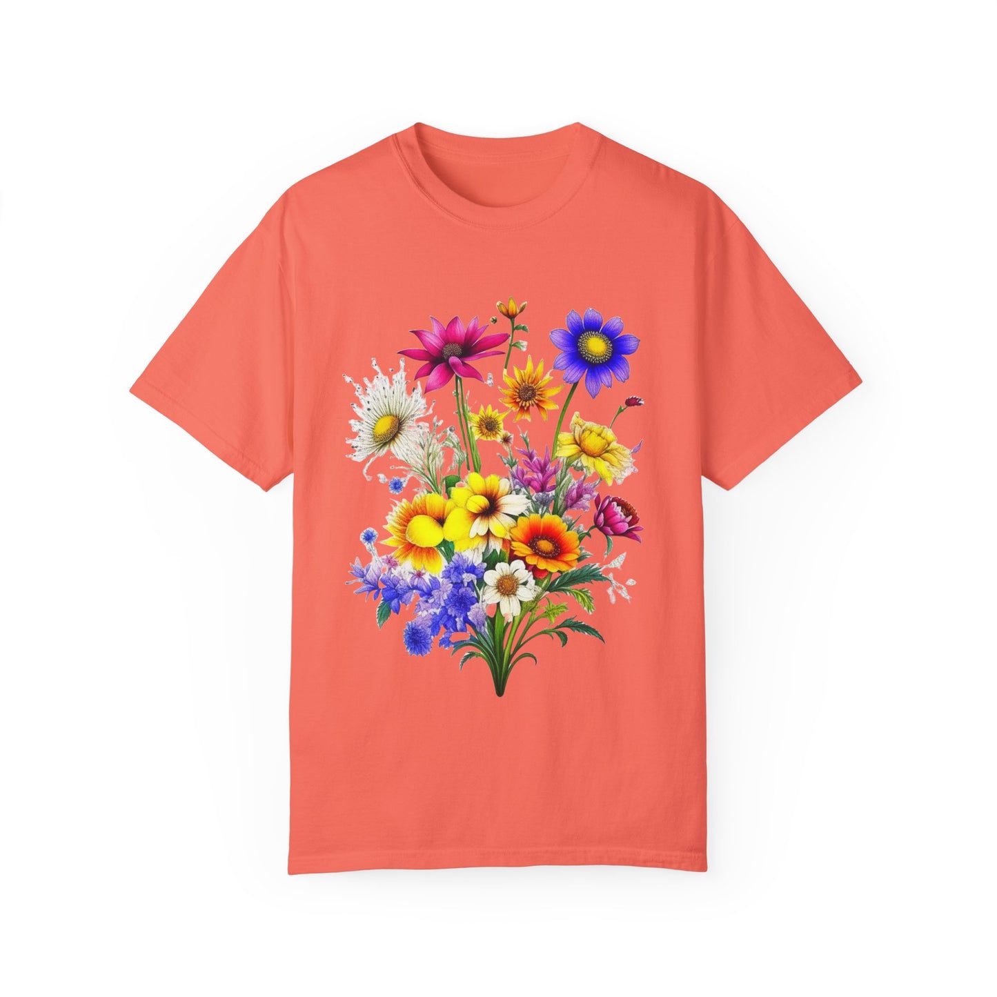 Floral Bouquet Unisex T-Shirt – Perfect for Spring Celebrations