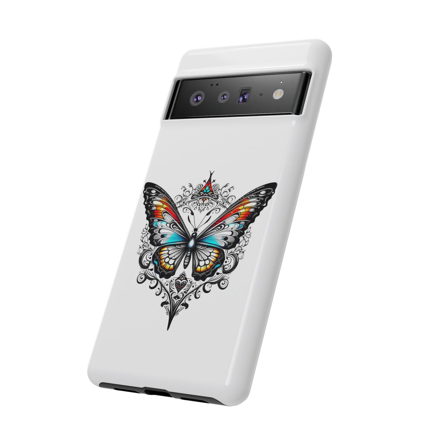 Butterfly Tough Case - Stylish Phone Protection