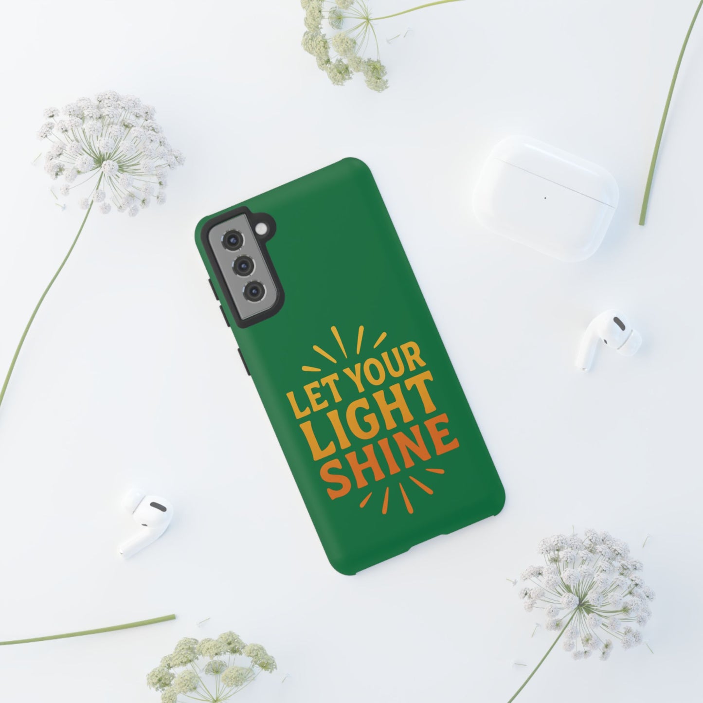 Inspirational Phone Case - 'Let Your Light Shine'