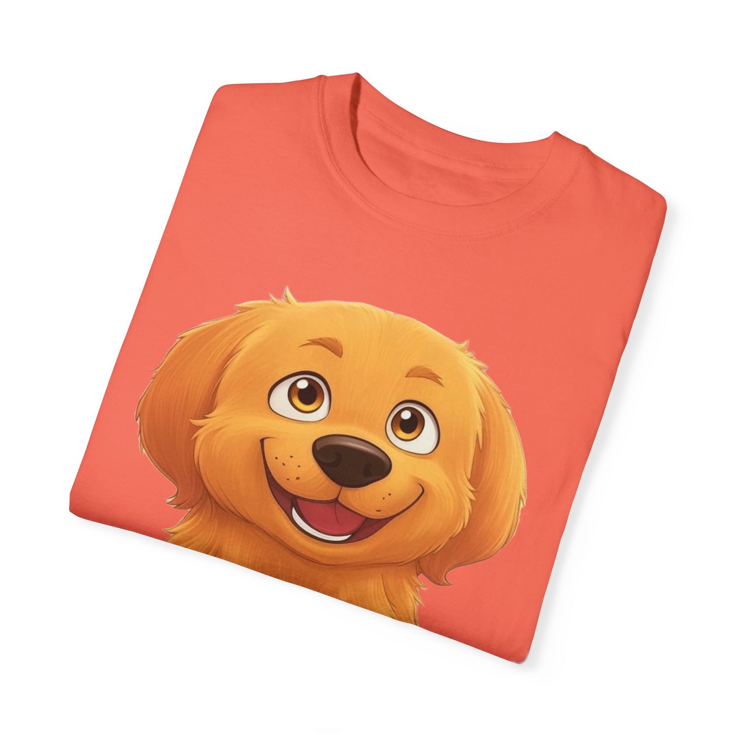 Cute Golden Retriever Graphic Unisex T-Shirt