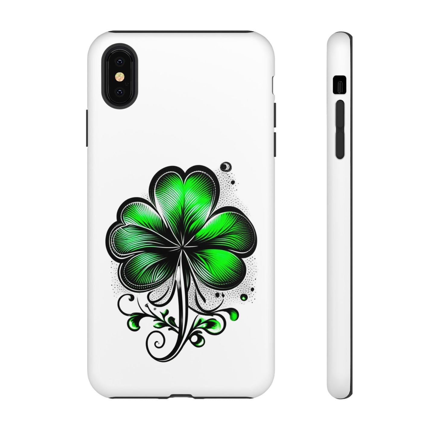 St. Patrick's Day Shamrock Phone Case - Tough & Stylish
