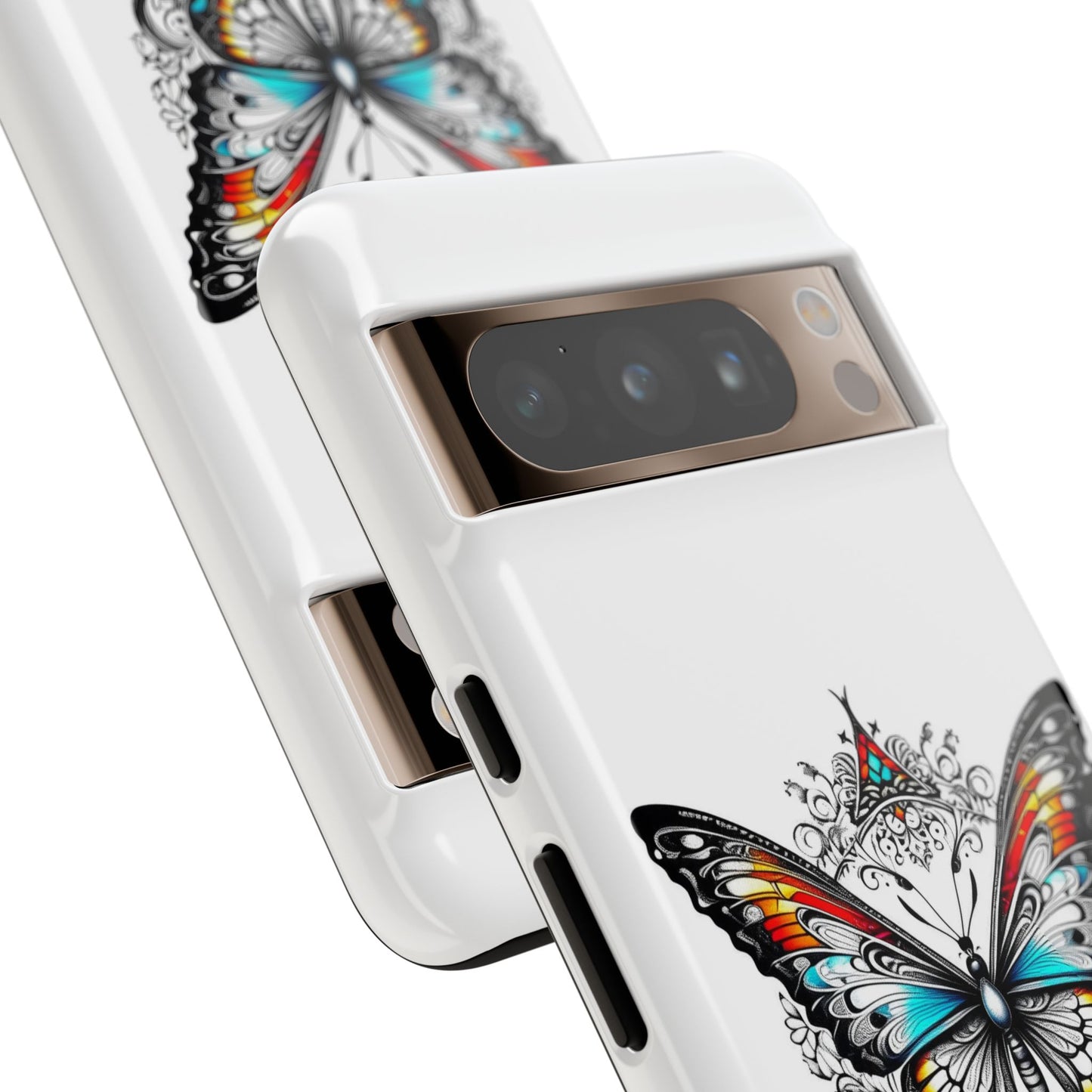 Butterfly Tough Case - Stylish Phone Protection