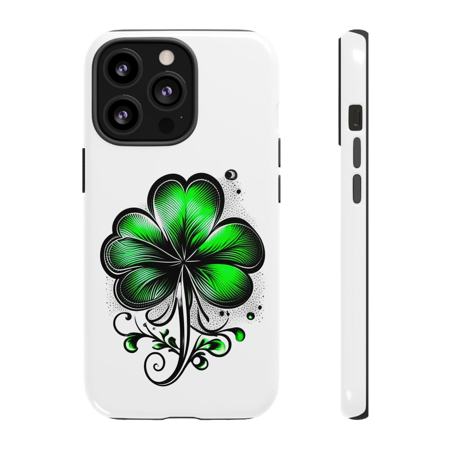 St. Patrick's Day Shamrock Phone Case - Tough & Stylish