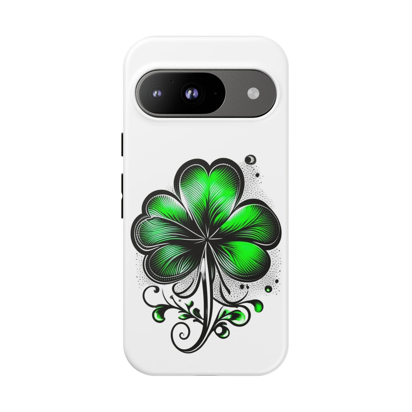 St. Patrick's Day Shamrock Phone Case - Tough & Stylish