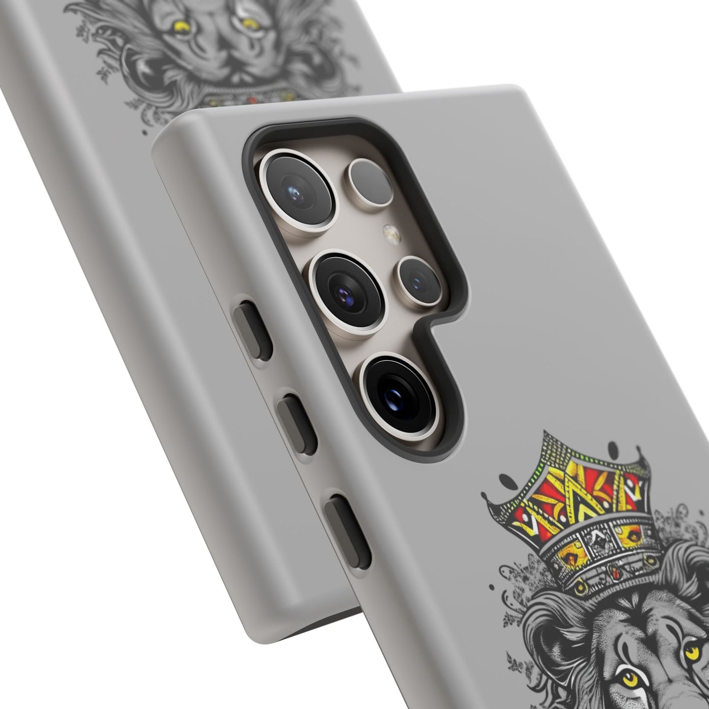 Lion King Phone Case - Tough Cases with Royal Crown Design