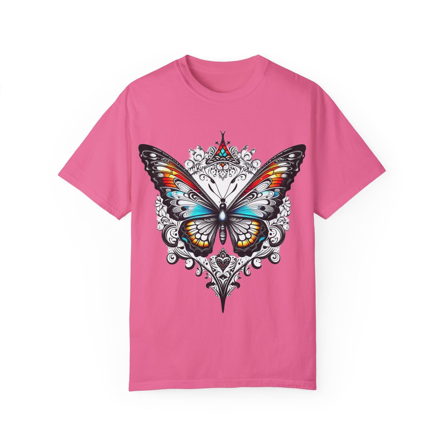 Colorful Butterfly Graphic Unisex T-Shirt - Perfect for Nature Lovers and Special Occasions