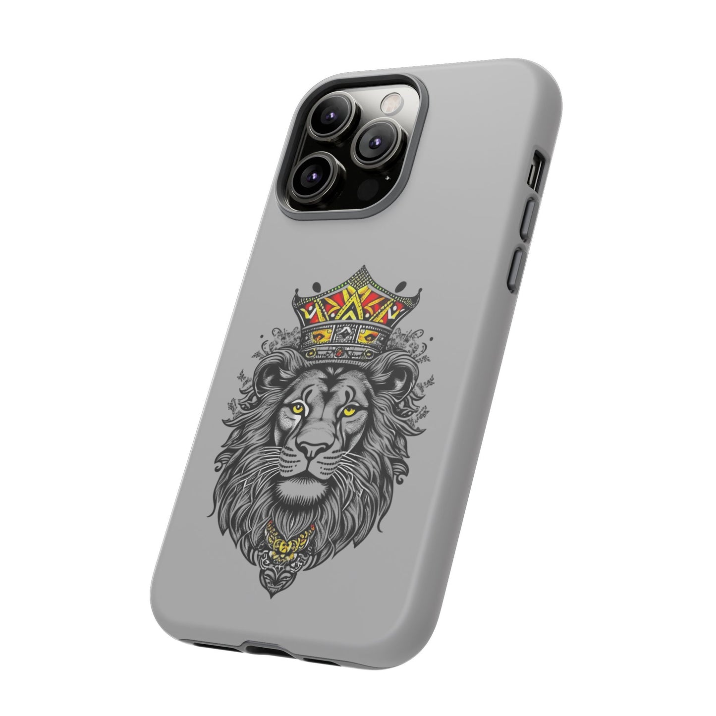 Lion King Phone Case - Tough Cases with Royal Crown Design