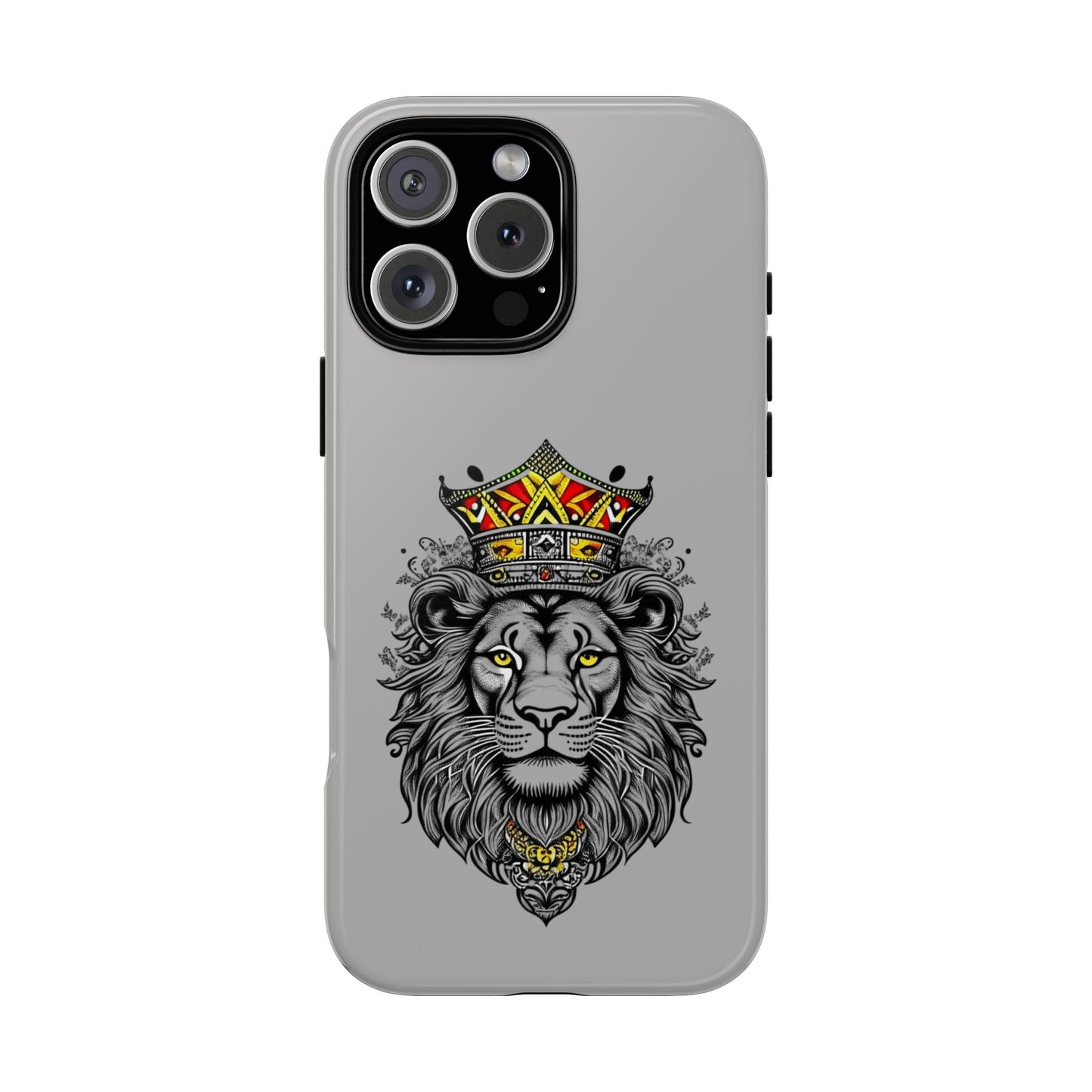 Lion King Phone Case - Tough Cases with Royal Crown Design