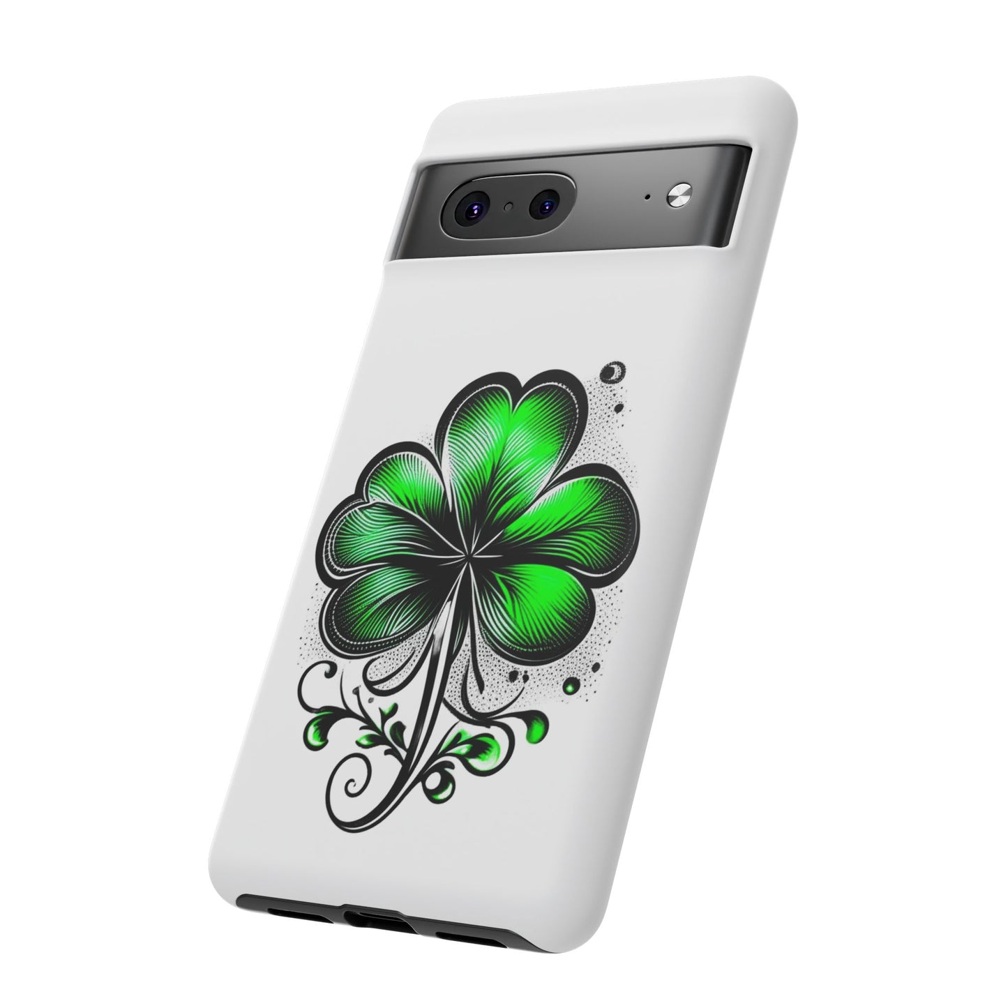 St. Patrick's Day Shamrock Phone Case - Tough & Stylish