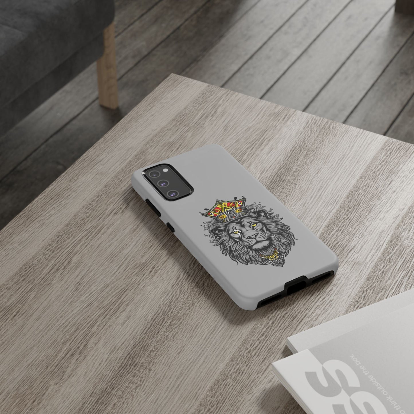 Lion King Phone Case - Tough Cases with Royal Crown Design