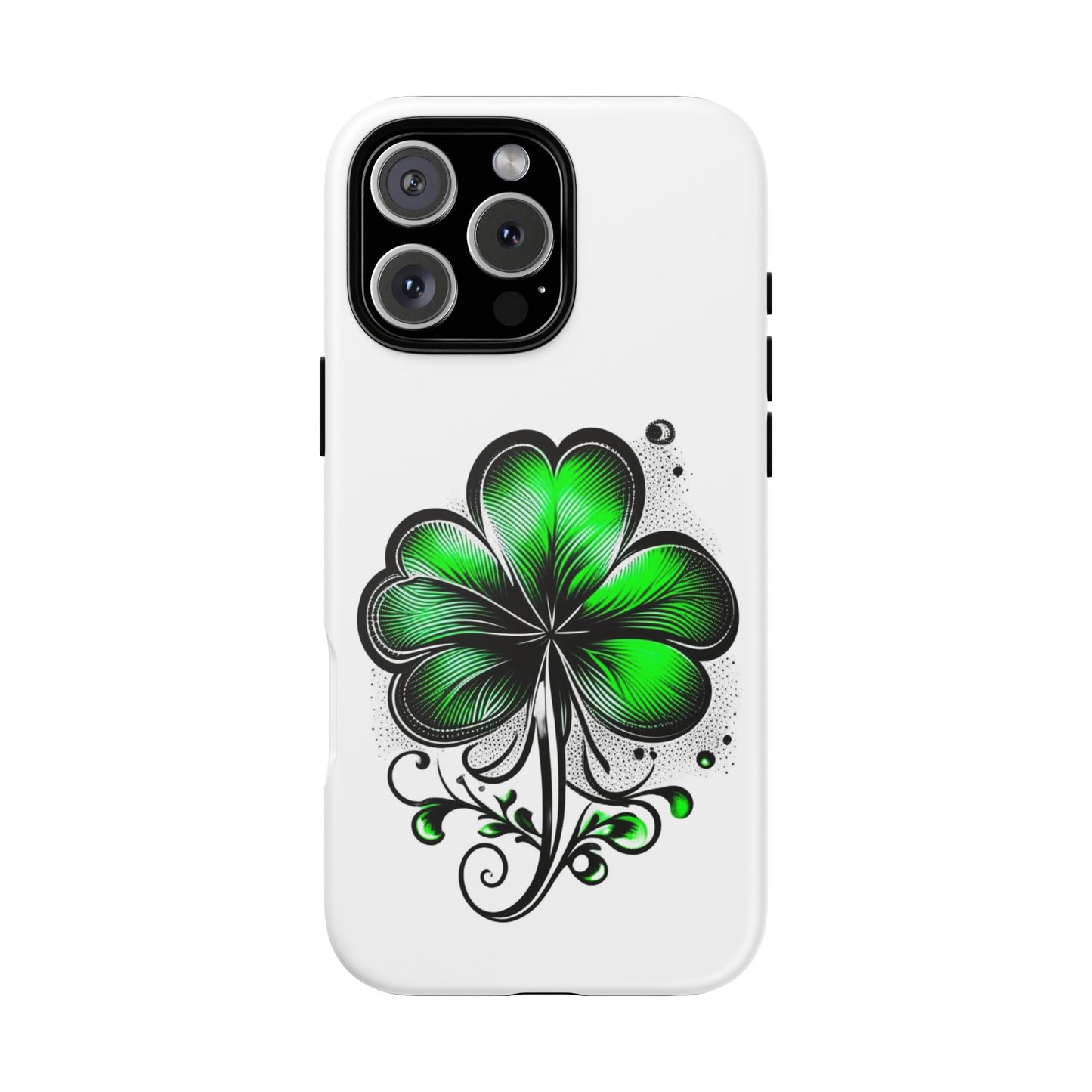 St. Patrick's Day Shamrock Phone Case - Tough & Stylish