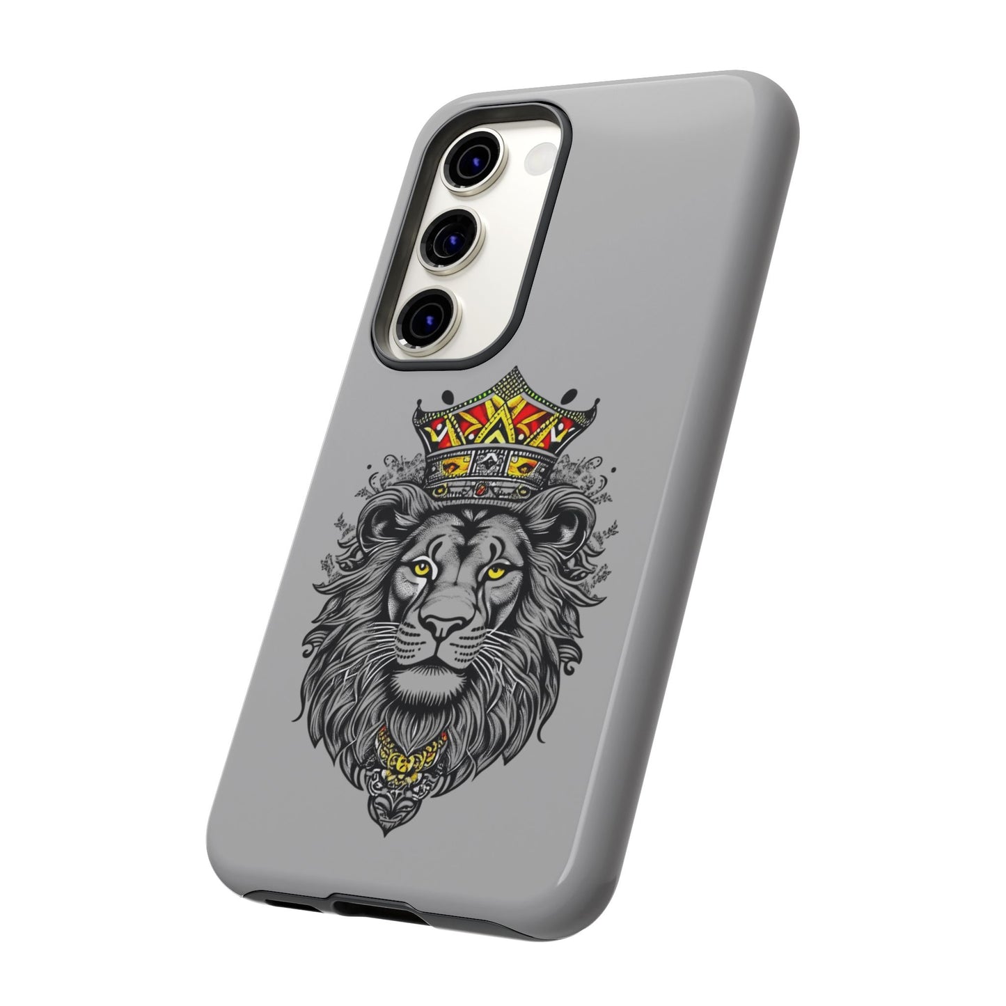 Lion King Phone Case - Tough Cases with Royal Crown Design