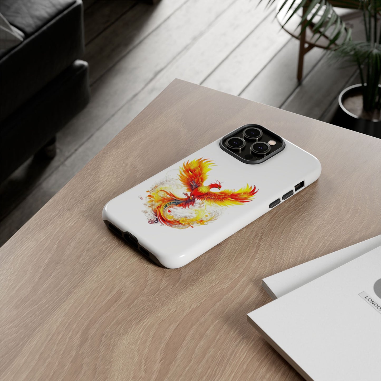 Phoenix Flame Phone Case - Tough & Stylish Protection