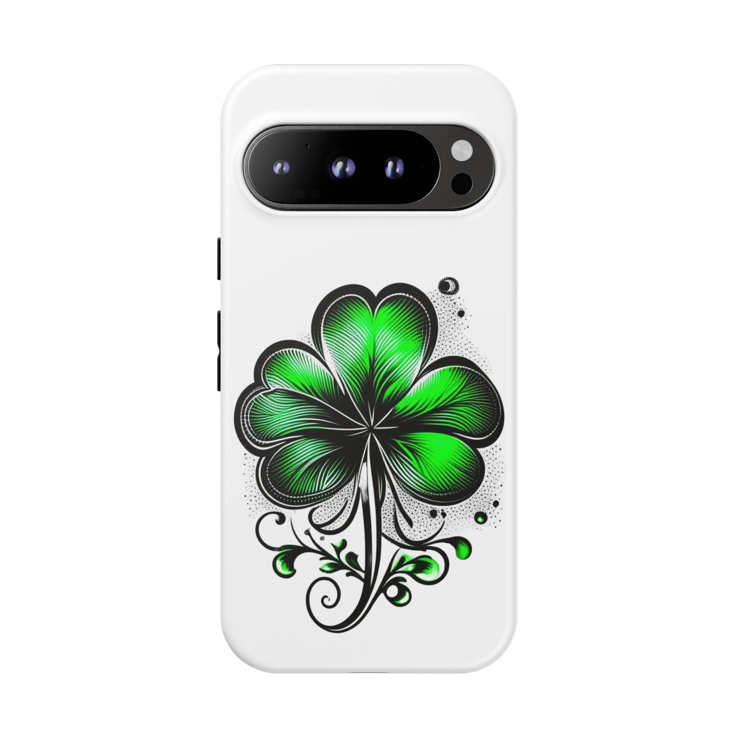 St. Patrick's Day Shamrock Phone Case - Tough & Stylish