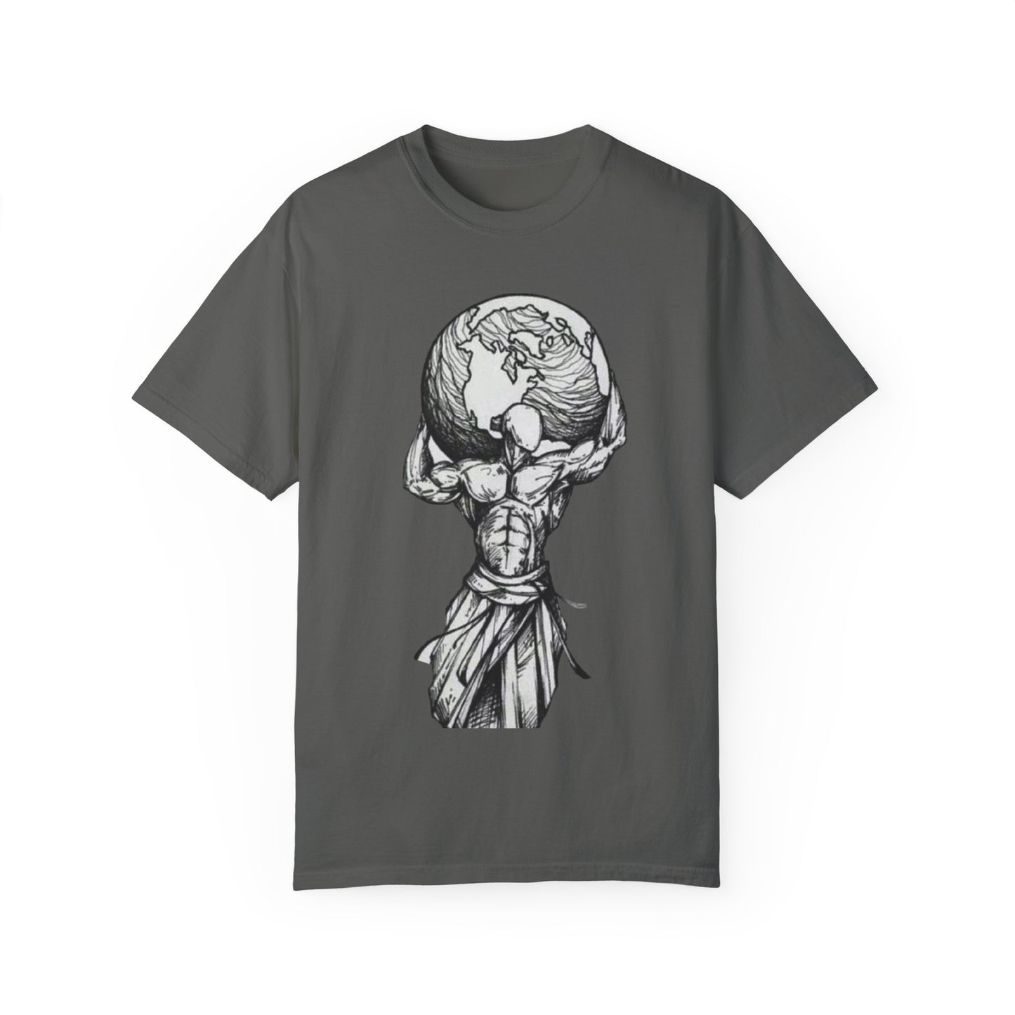 Atlas Earth Graphic Unisex T-Shirt - Comfortable Casual Wear for Nature Lovers