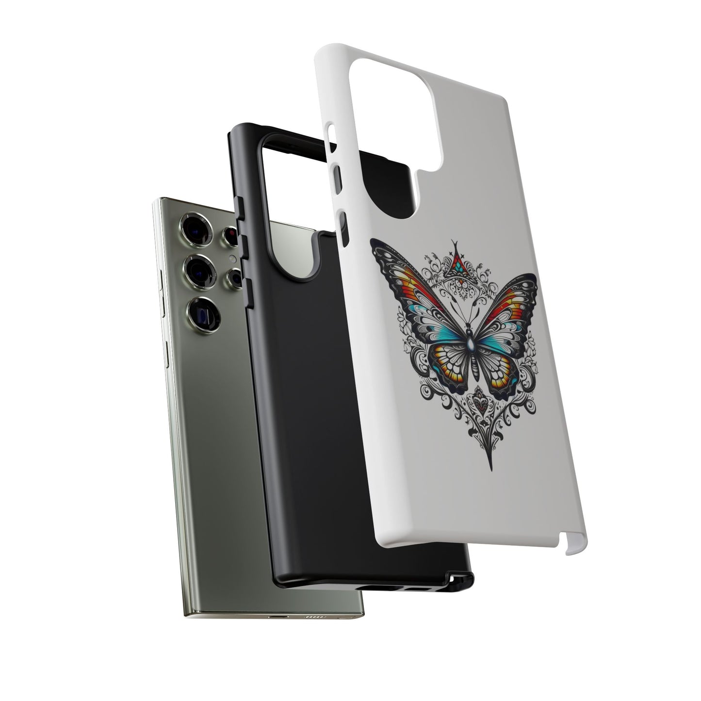 Butterfly Tough Case - Stylish Phone Protection