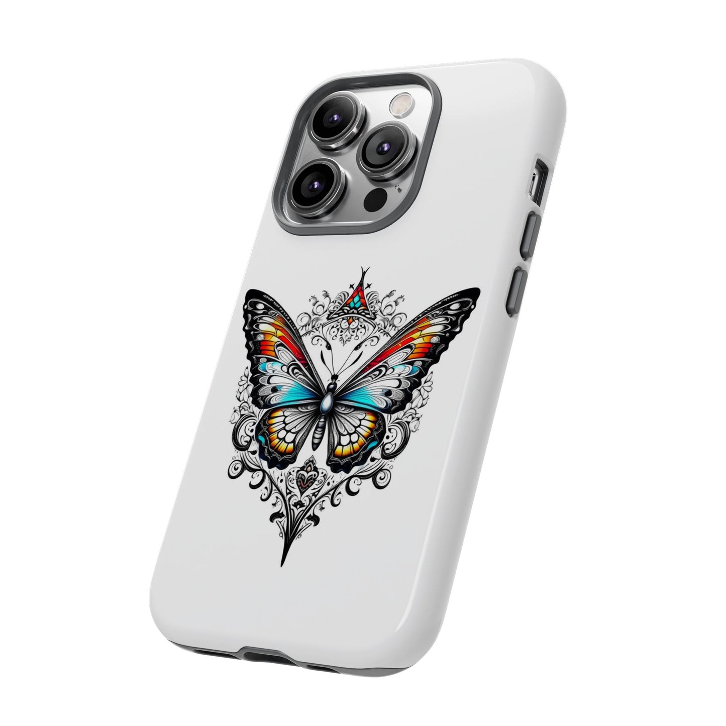 Butterfly Tough Case - Stylish Phone Protection