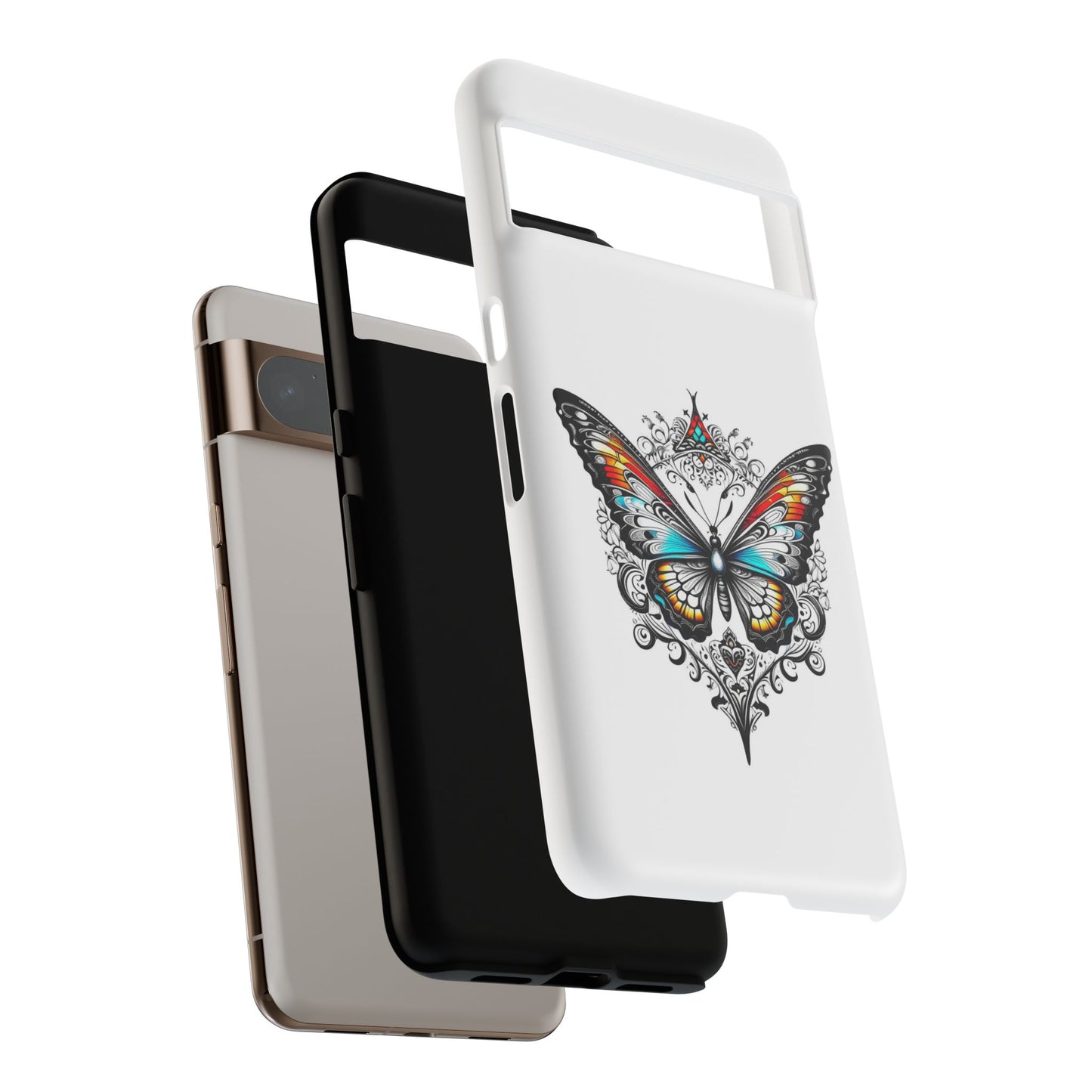 Butterfly Tough Case - Stylish Phone Protection