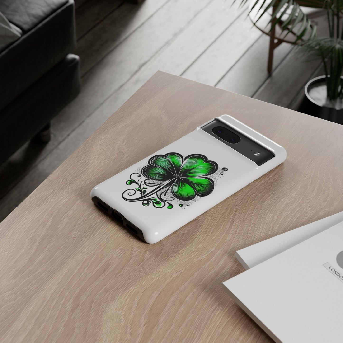 St. Patrick's Day Shamrock Phone Case - Tough & Stylish