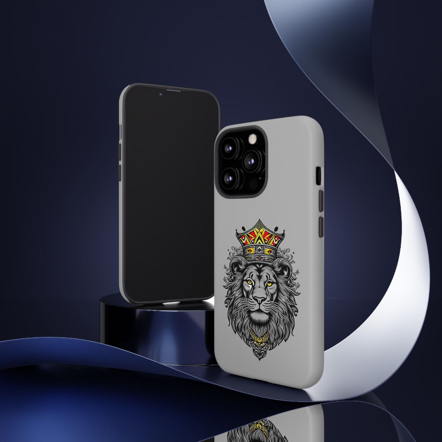 Lion King Phone Case - Tough Cases with Royal Crown Design