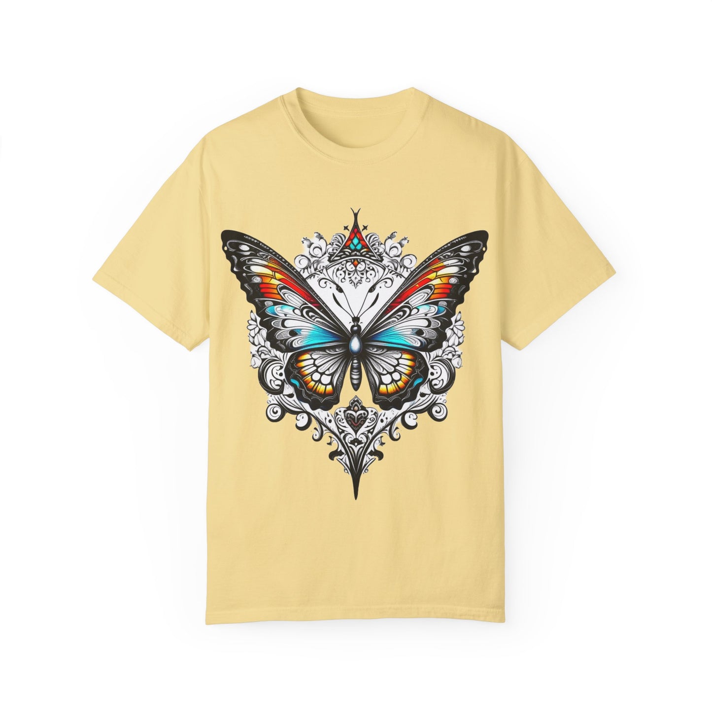 Colorful Butterfly Graphic Unisex T-Shirt - Perfect for Nature Lovers and Special Occasions