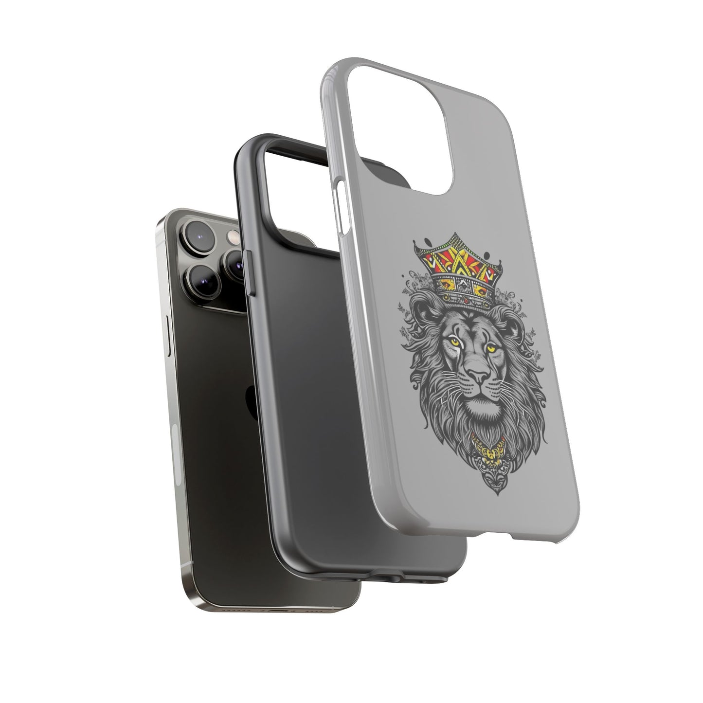 Lion King Phone Case - Tough Cases with Royal Crown Design
