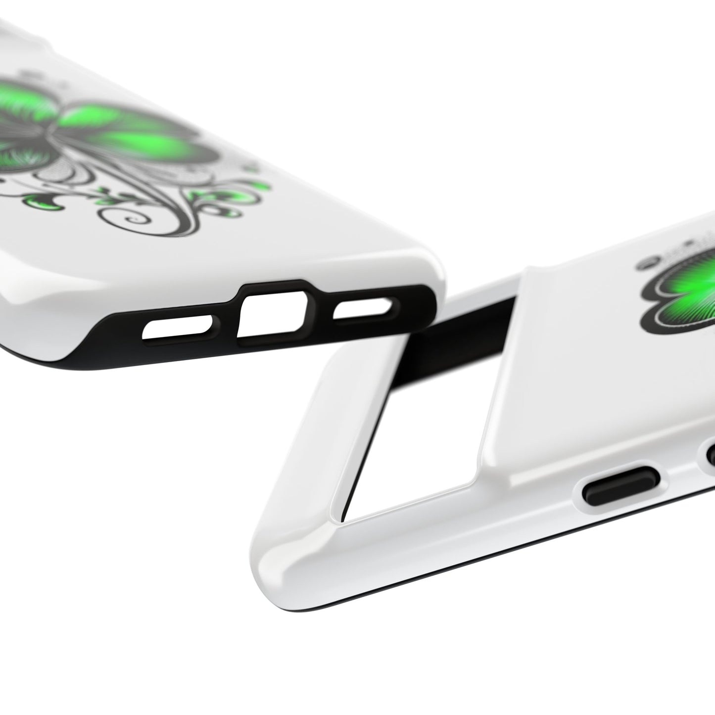 St. Patrick's Day Shamrock Phone Case - Tough & Stylish