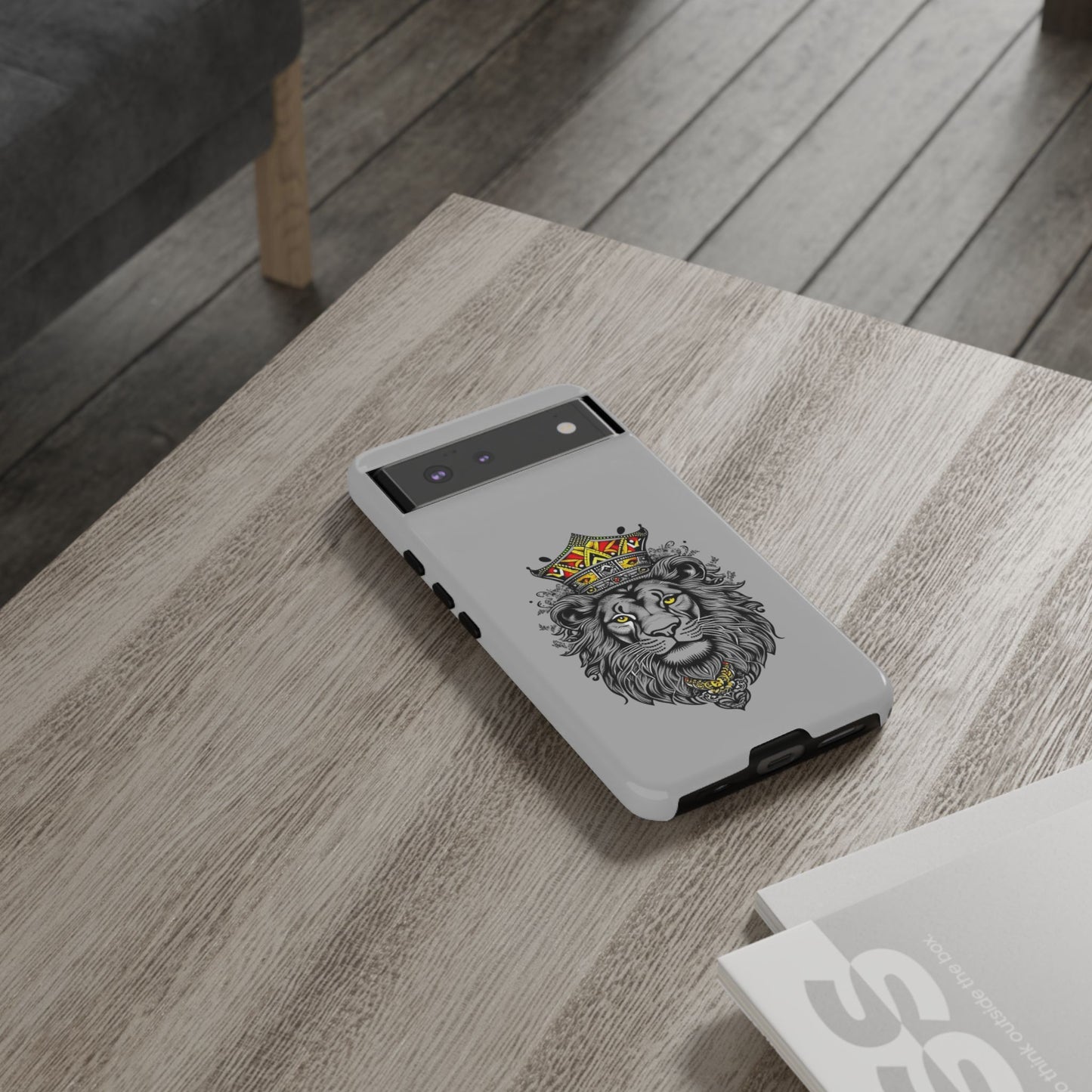 Lion King Phone Case - Tough Cases with Royal Crown Design