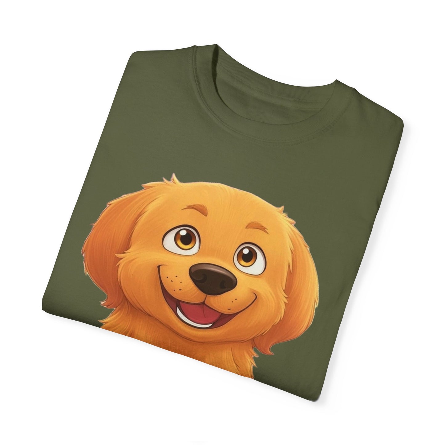 Cute Golden Retriever Graphic Unisex T-Shirt