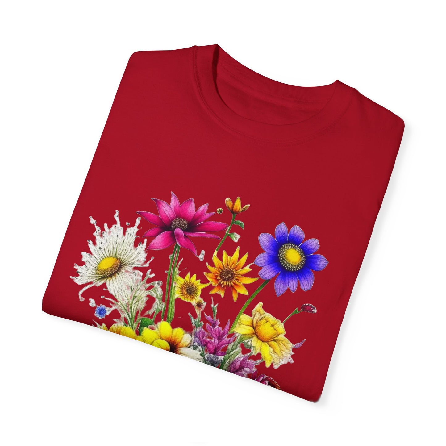 Floral Bouquet Unisex T-Shirt – Perfect for Spring Celebrations