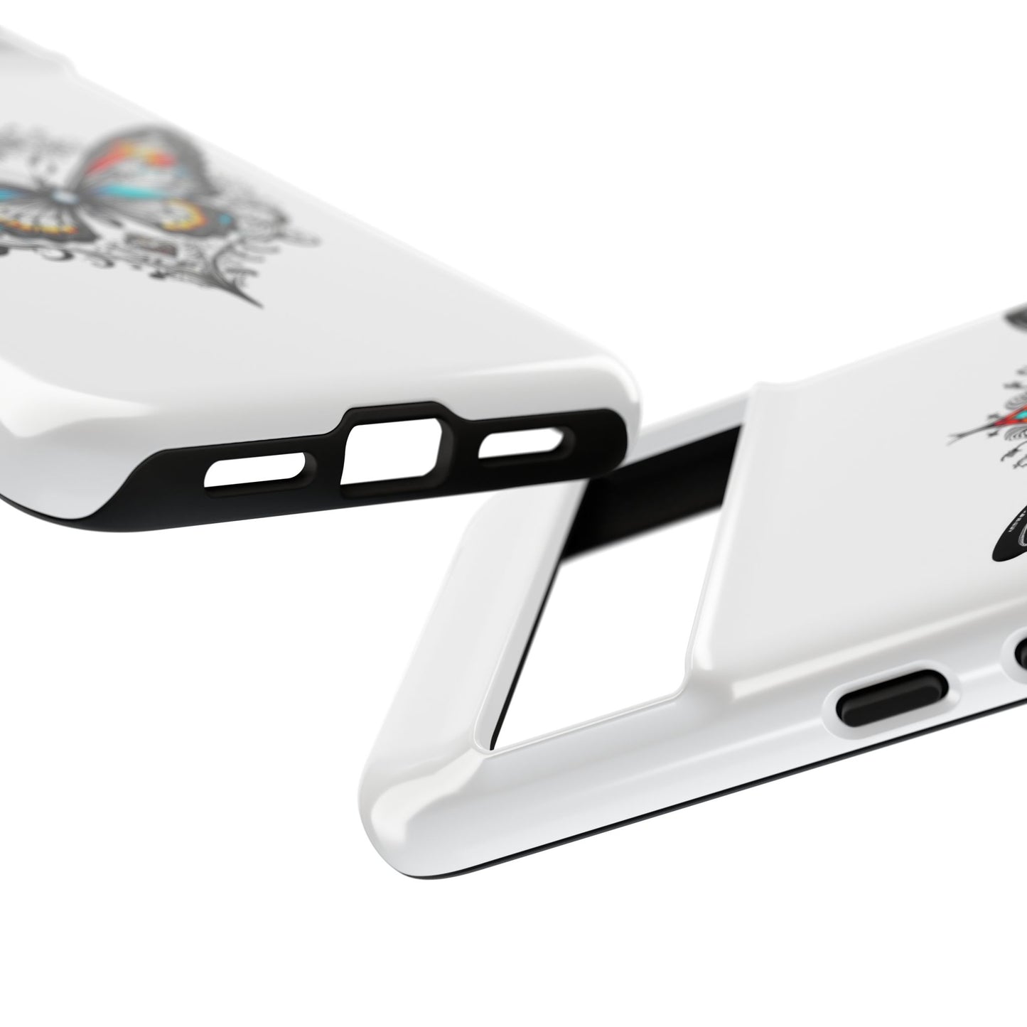 Butterfly Tough Case - Stylish Phone Protection
