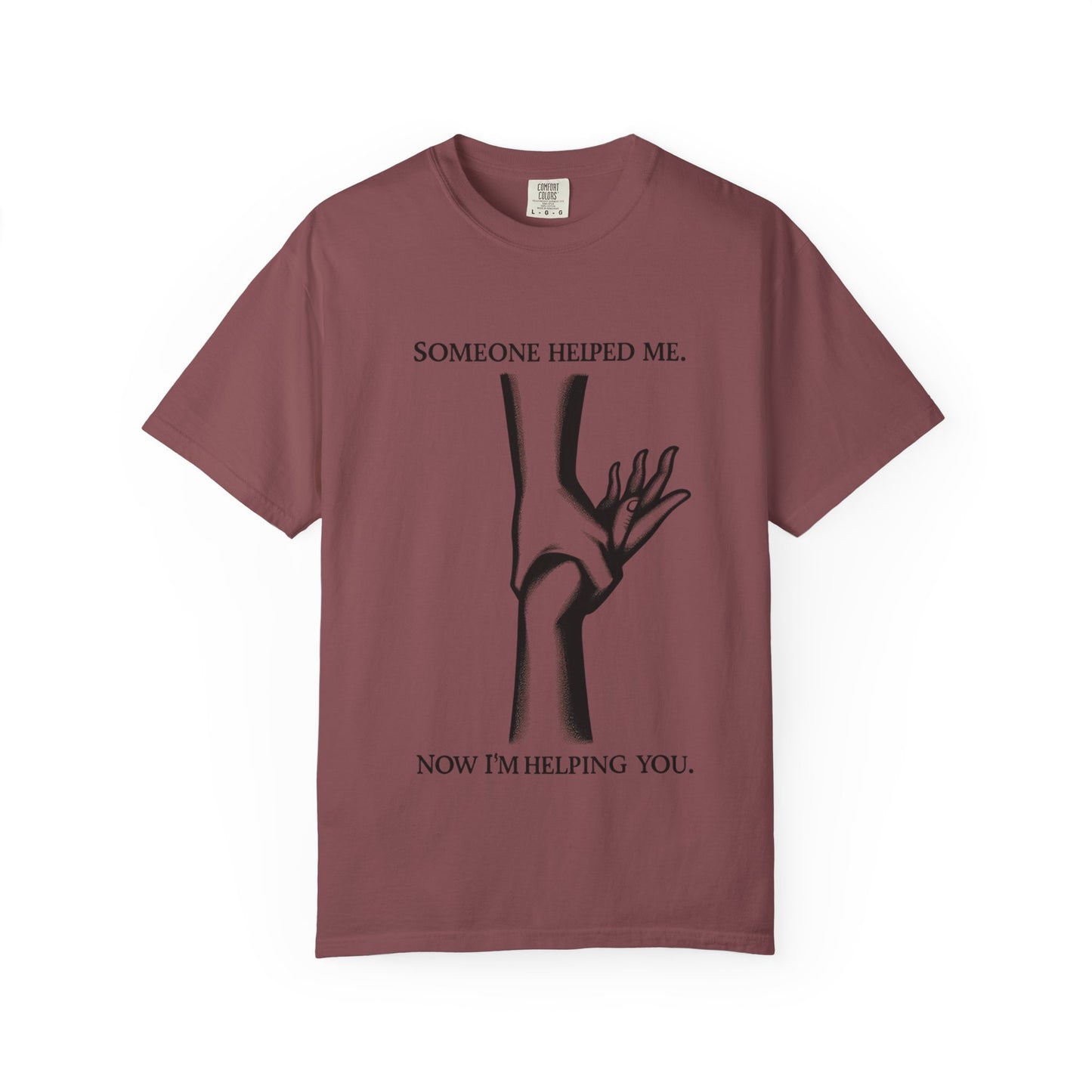 Helping Hands T-Shirt, Inspiring Tee for Supportive Souls, Gift for Friends, Family, and Community, Perfect for Any Occasion