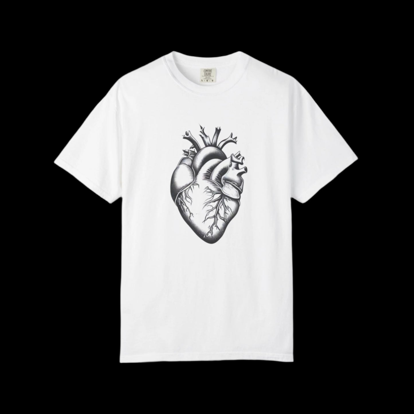 Heart Anatomy Unisex T-Shirt - Unique Gift for Medical Professionals & Art Lovers