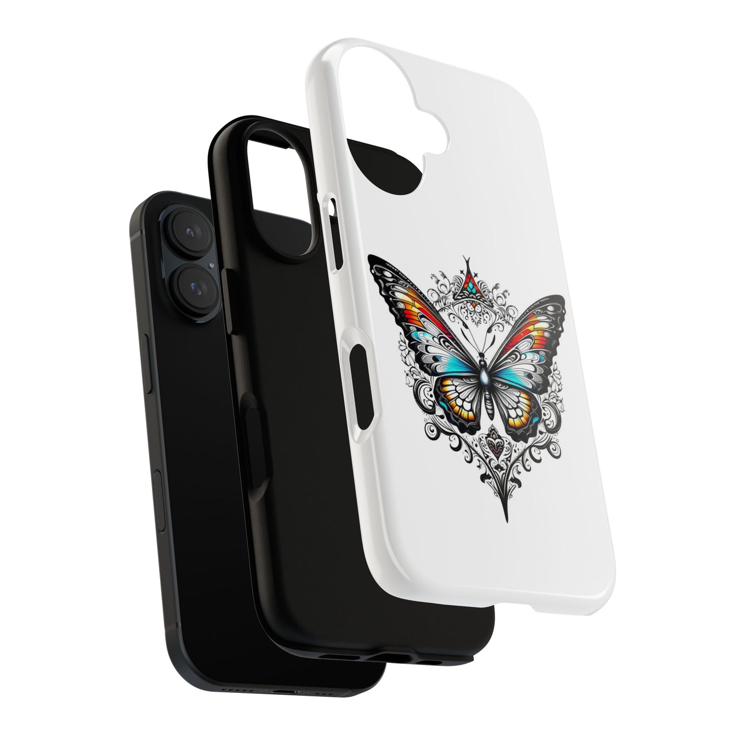 Butterfly Tough Case - Stylish Phone Protection