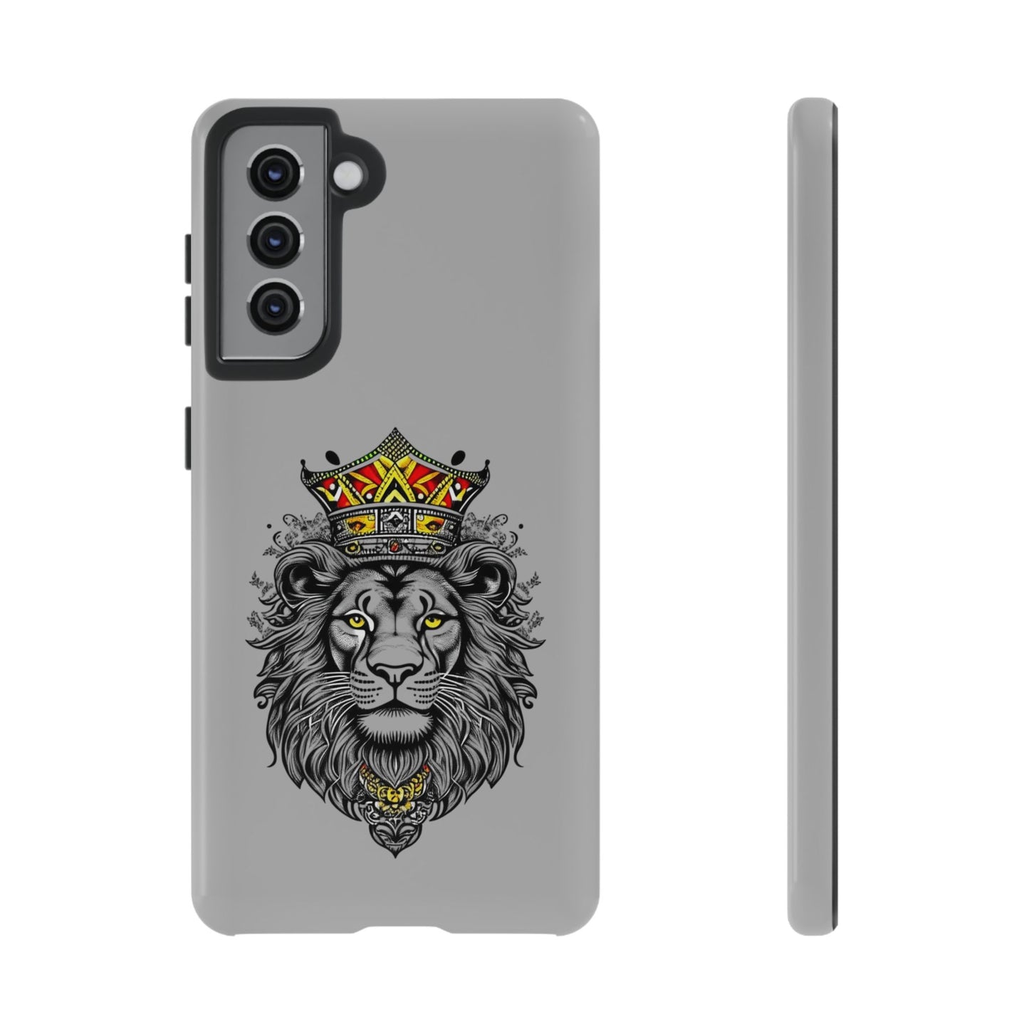 Lion King Phone Case - Tough Cases with Royal Crown Design