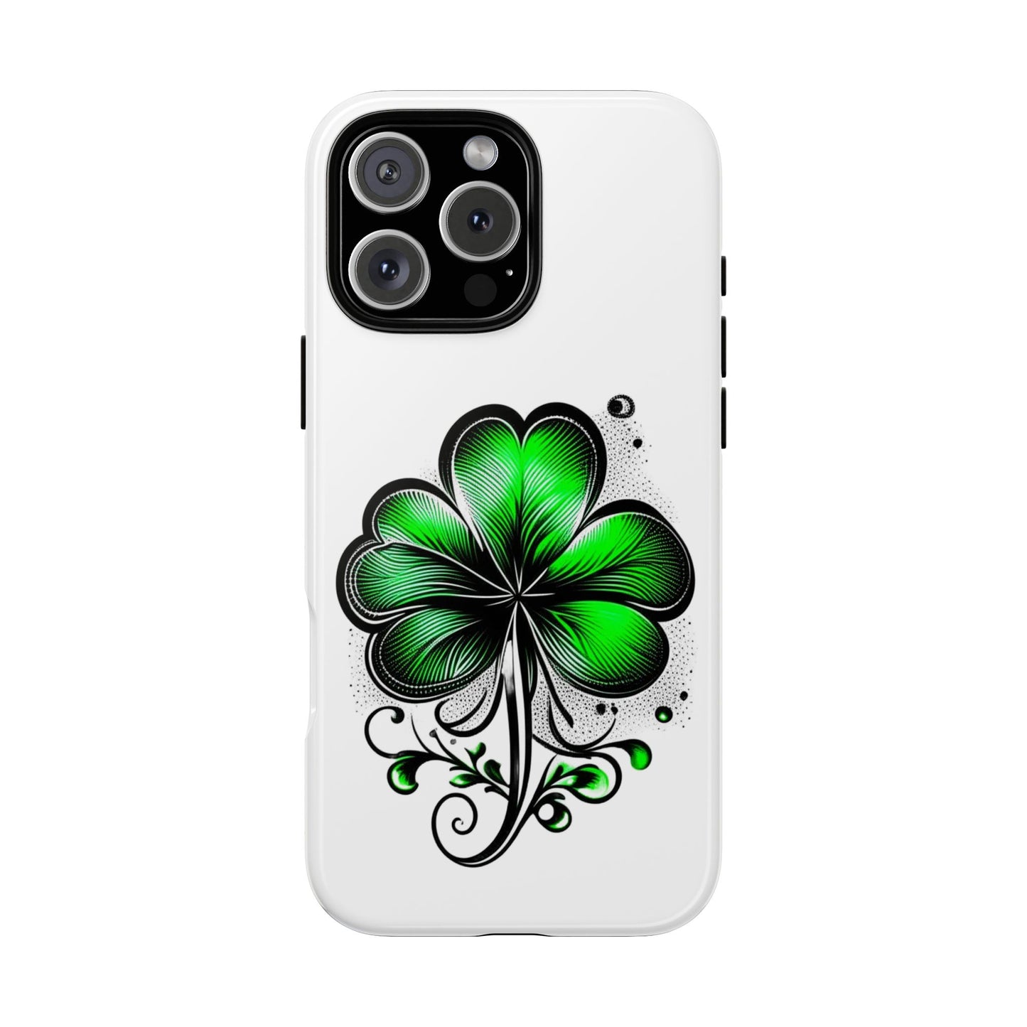 St. Patrick's Day Shamrock Phone Case - Tough & Stylish