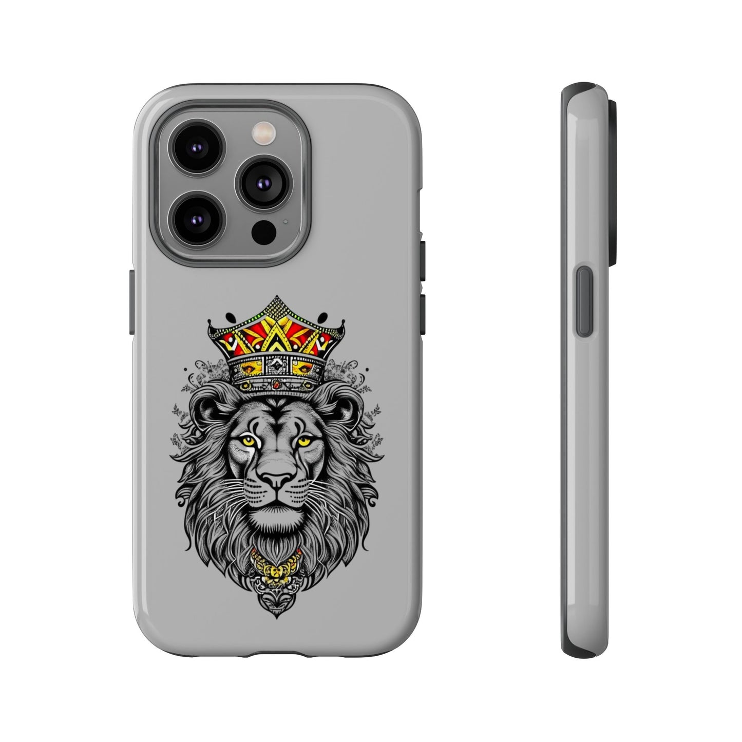 Lion King Phone Case - Tough Cases with Royal Crown Design