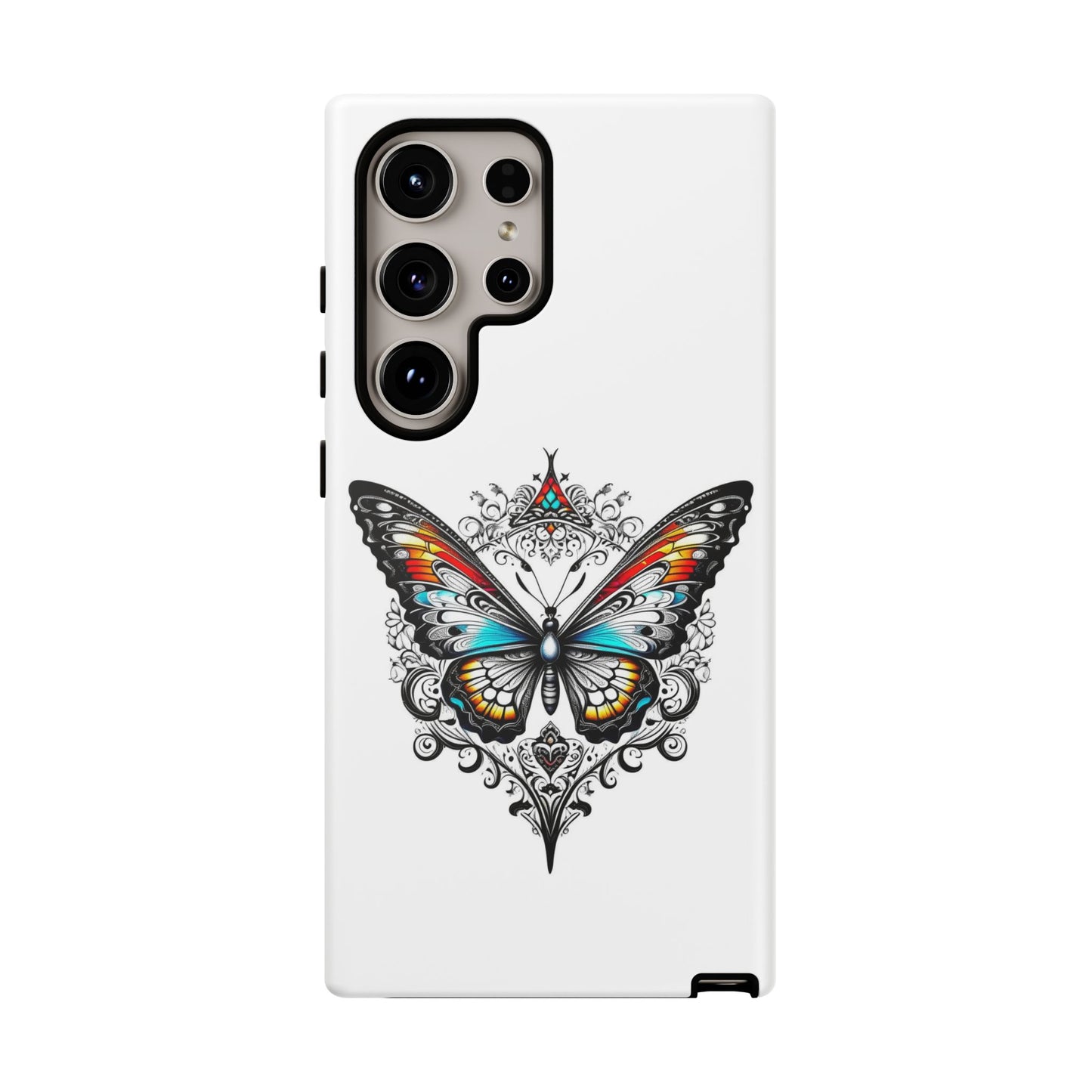 Butterfly Tough Case - Stylish Phone Protection