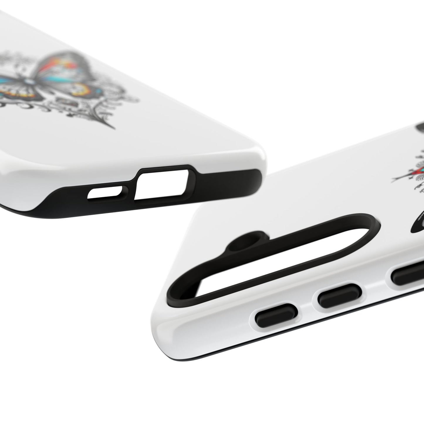 Butterfly Tough Case - Stylish Phone Protection