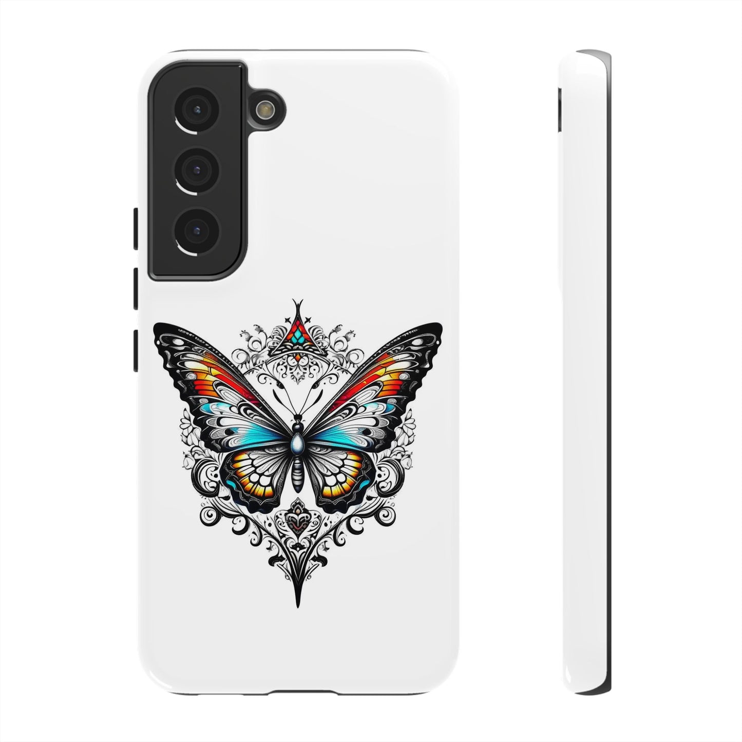 Butterfly Tough Case - Stylish Phone Protection