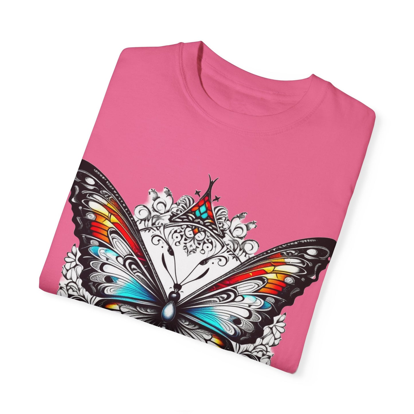 Colorful Butterfly Graphic Unisex T-Shirt - Perfect for Nature Lovers and Special Occasions